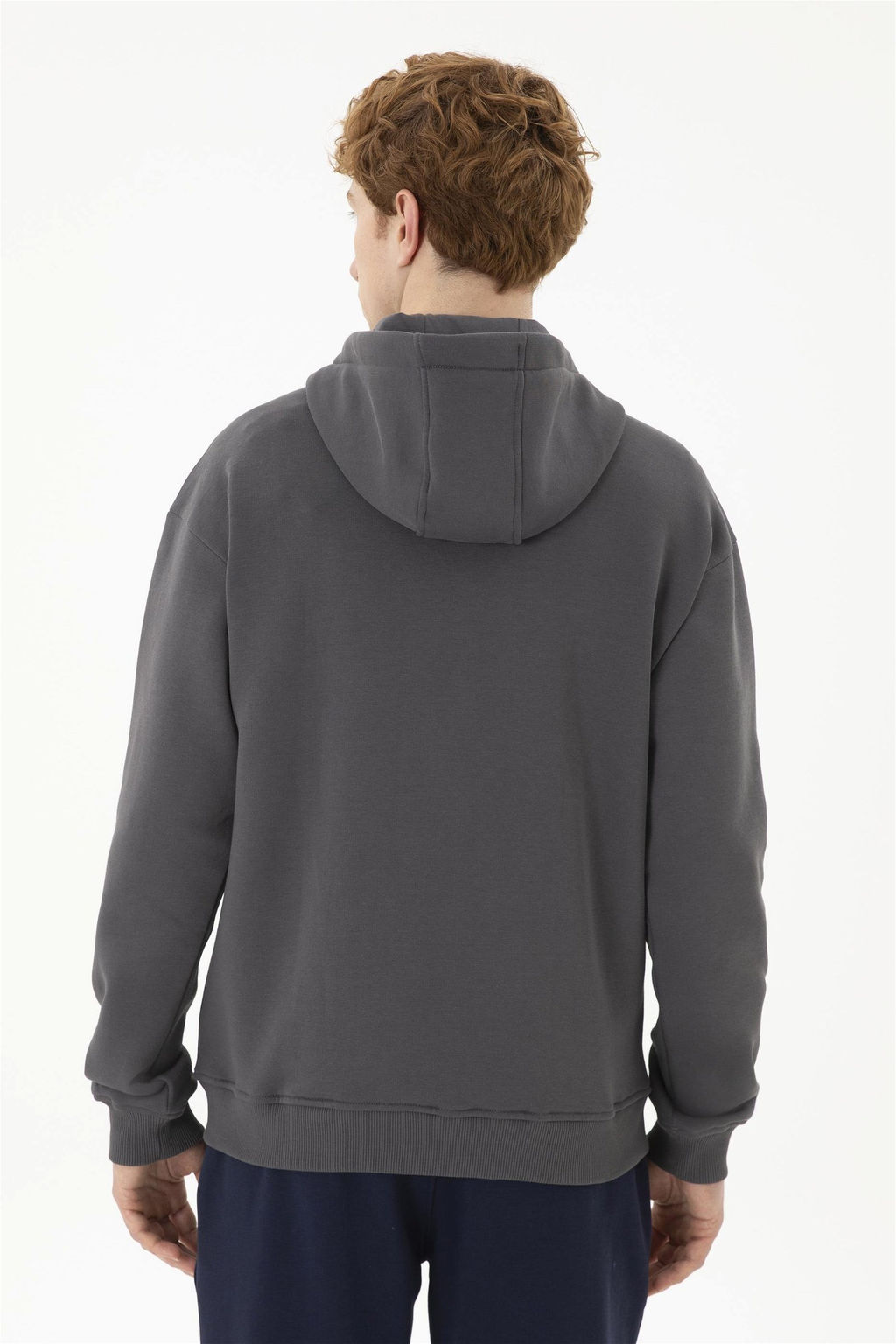 Мужской вязаный кардиган антрацитового цвета - U.s. polo assn фото 5