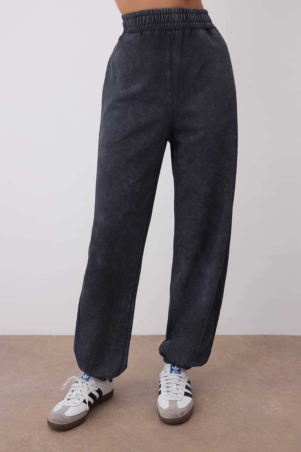 Antrasit Eskitme/Soluk Efektli Loose Jogger Orme Esofman Alt? TWOAW26EA00019 - Trendyolmilla фото 3