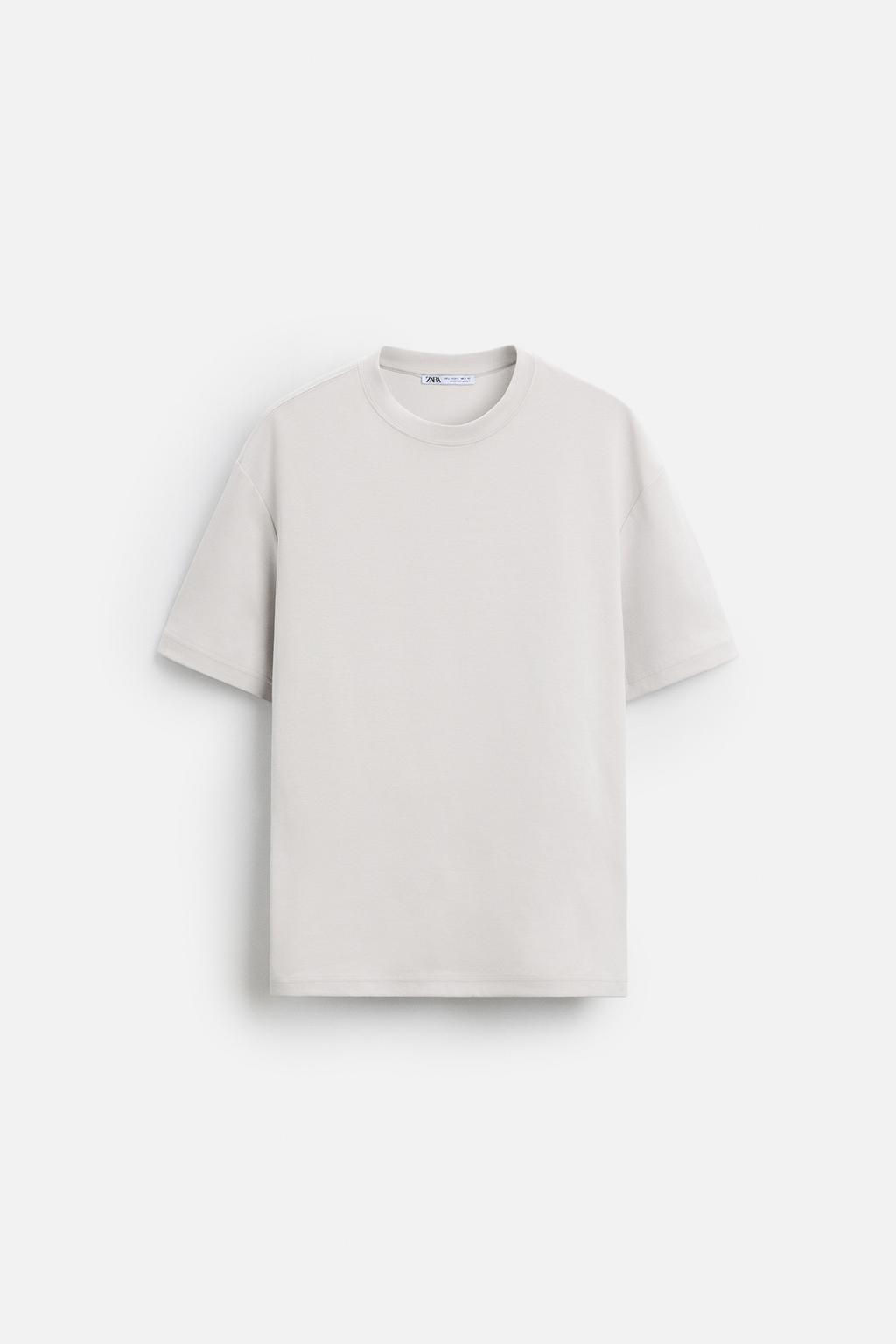 BASIC REGULAR FIT T-SHIRT - Zara фото 47