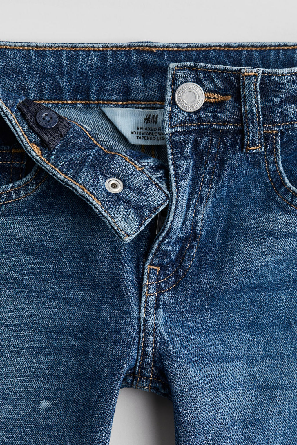 Relaxed Tapered Fit Jeans - H&m фото 7