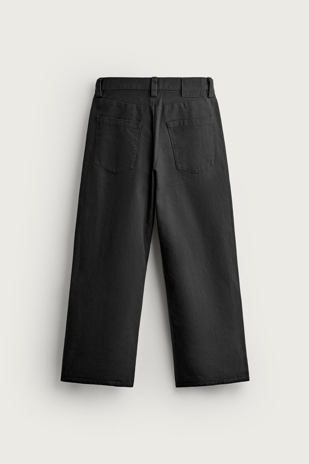 JEANS STRAIGHT RELAXED FIT / Negro - Zara фото 8