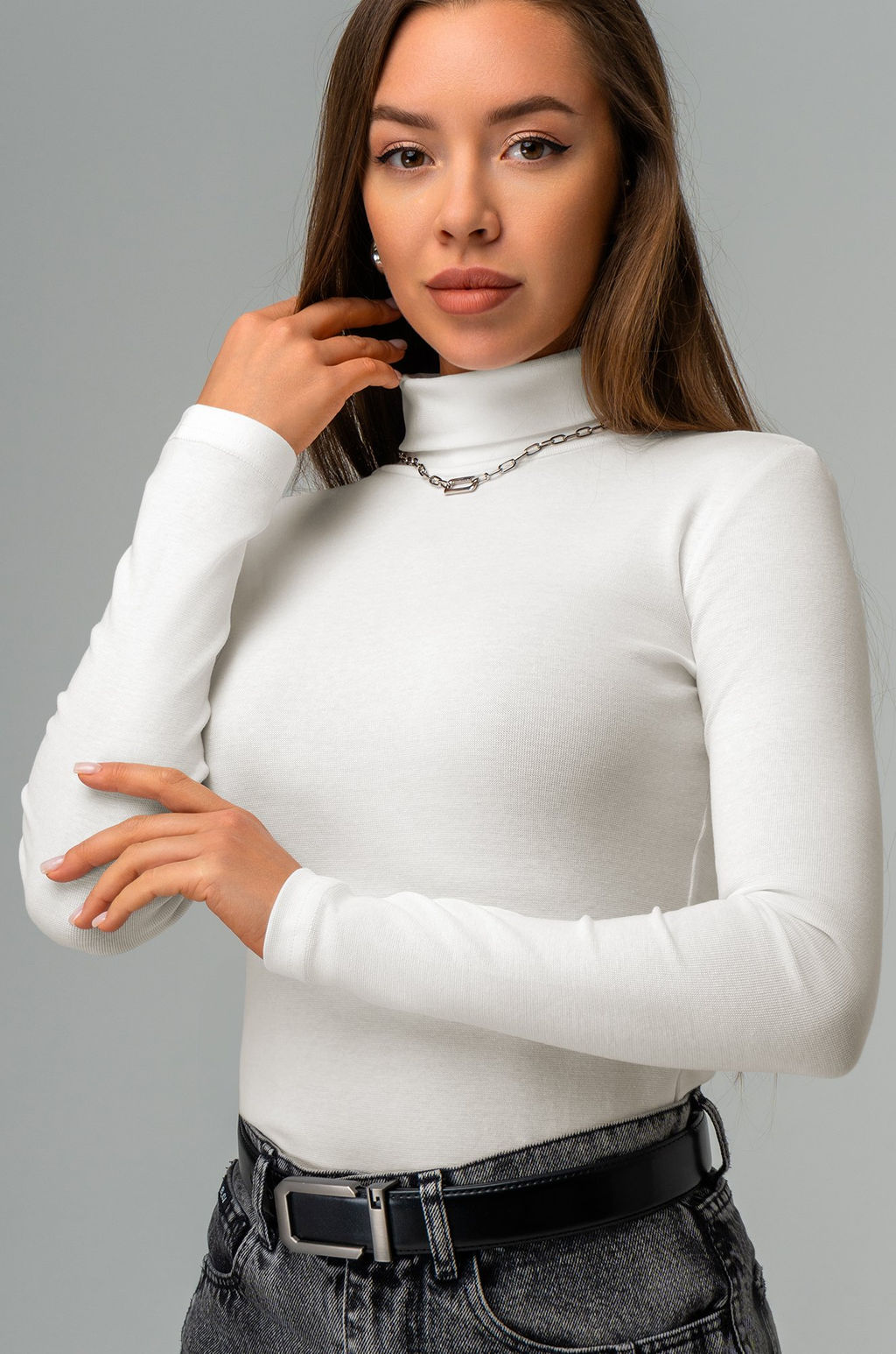 Женская водолазка Happy Fox  фото 29