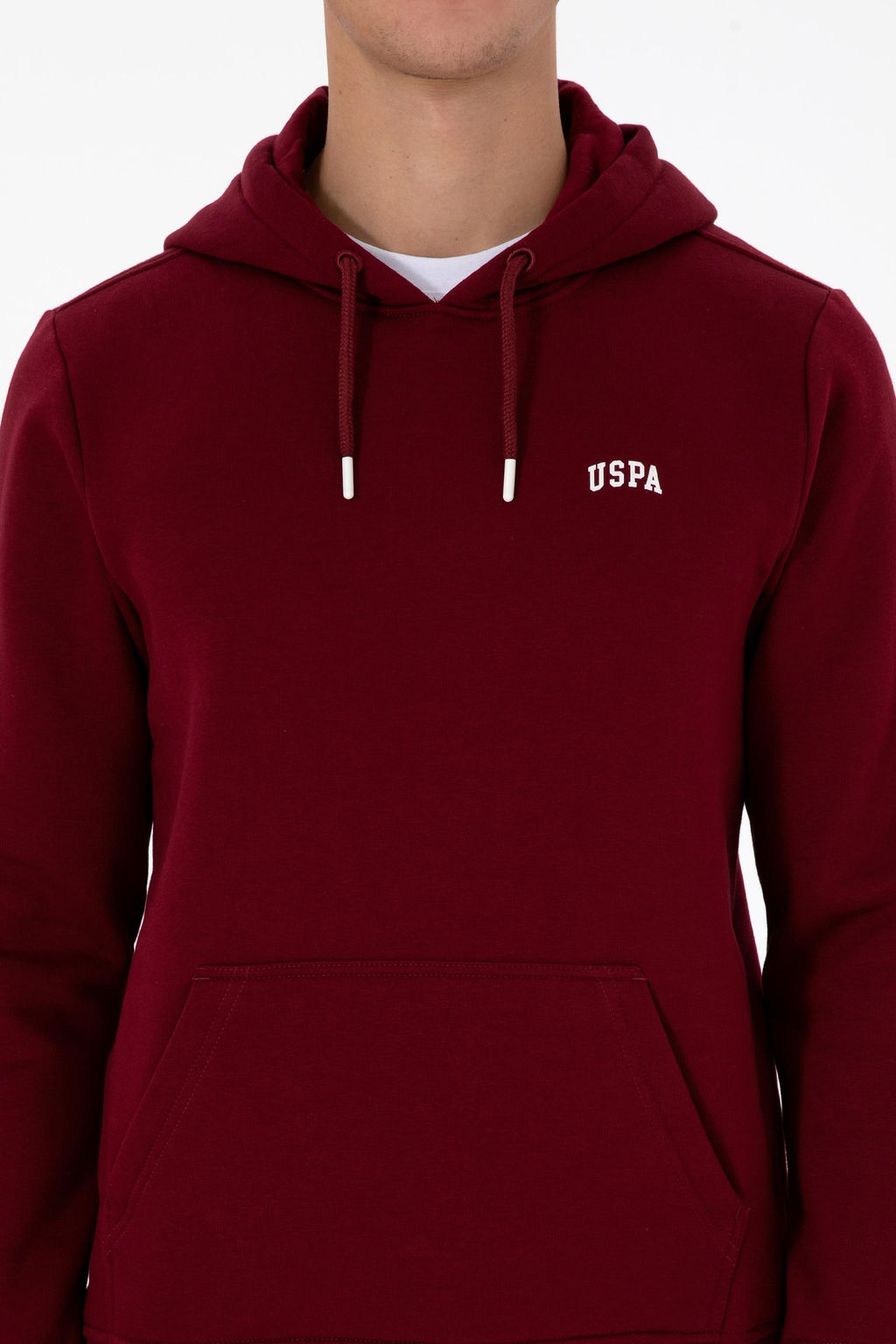 Erkek Bordo Basic Sweatshirt Sepette S_rpriz _ndirim - U.s. polo assn фото 6