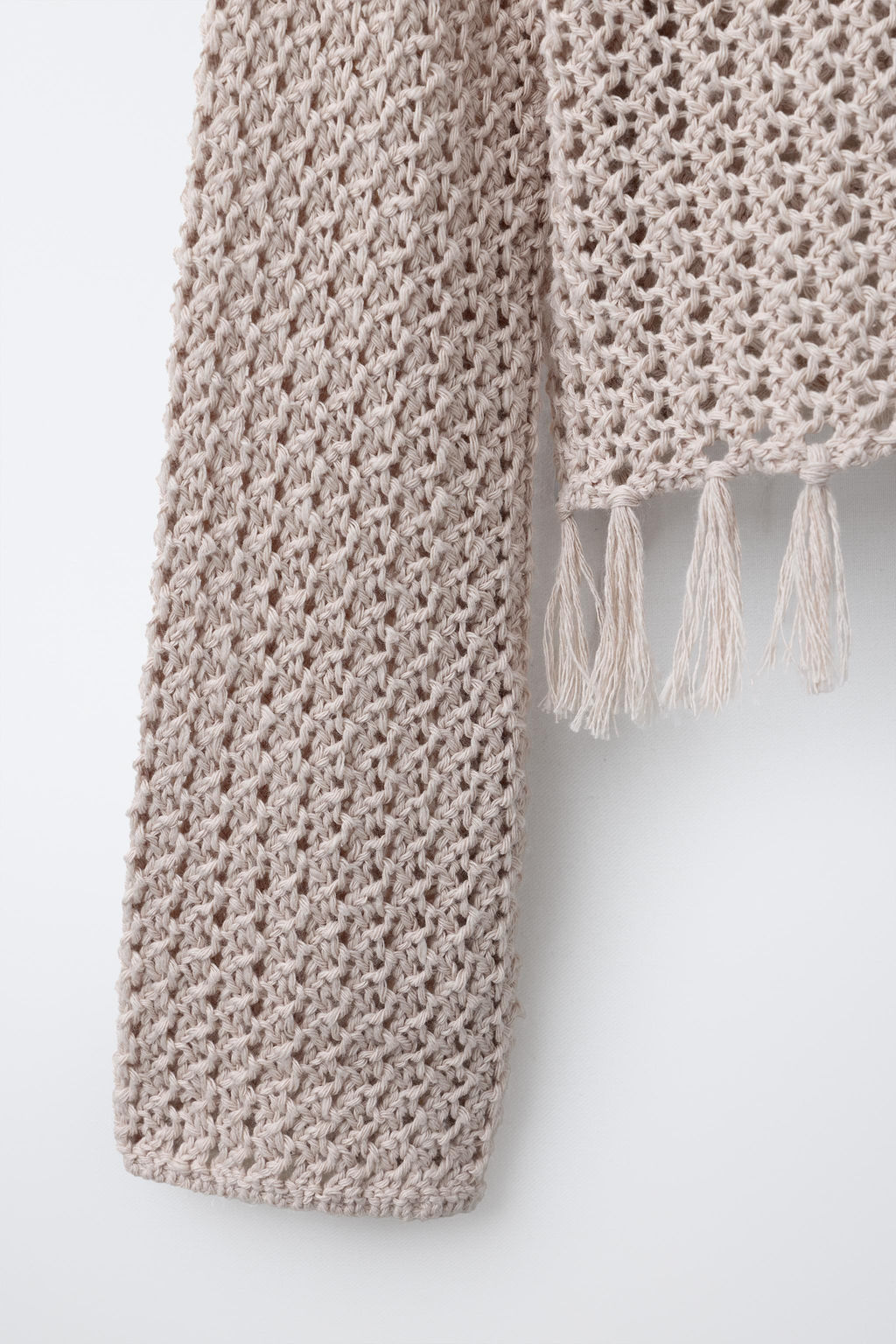 JERSEY PUNTO FLECOS / Tostado - Zara фото 6