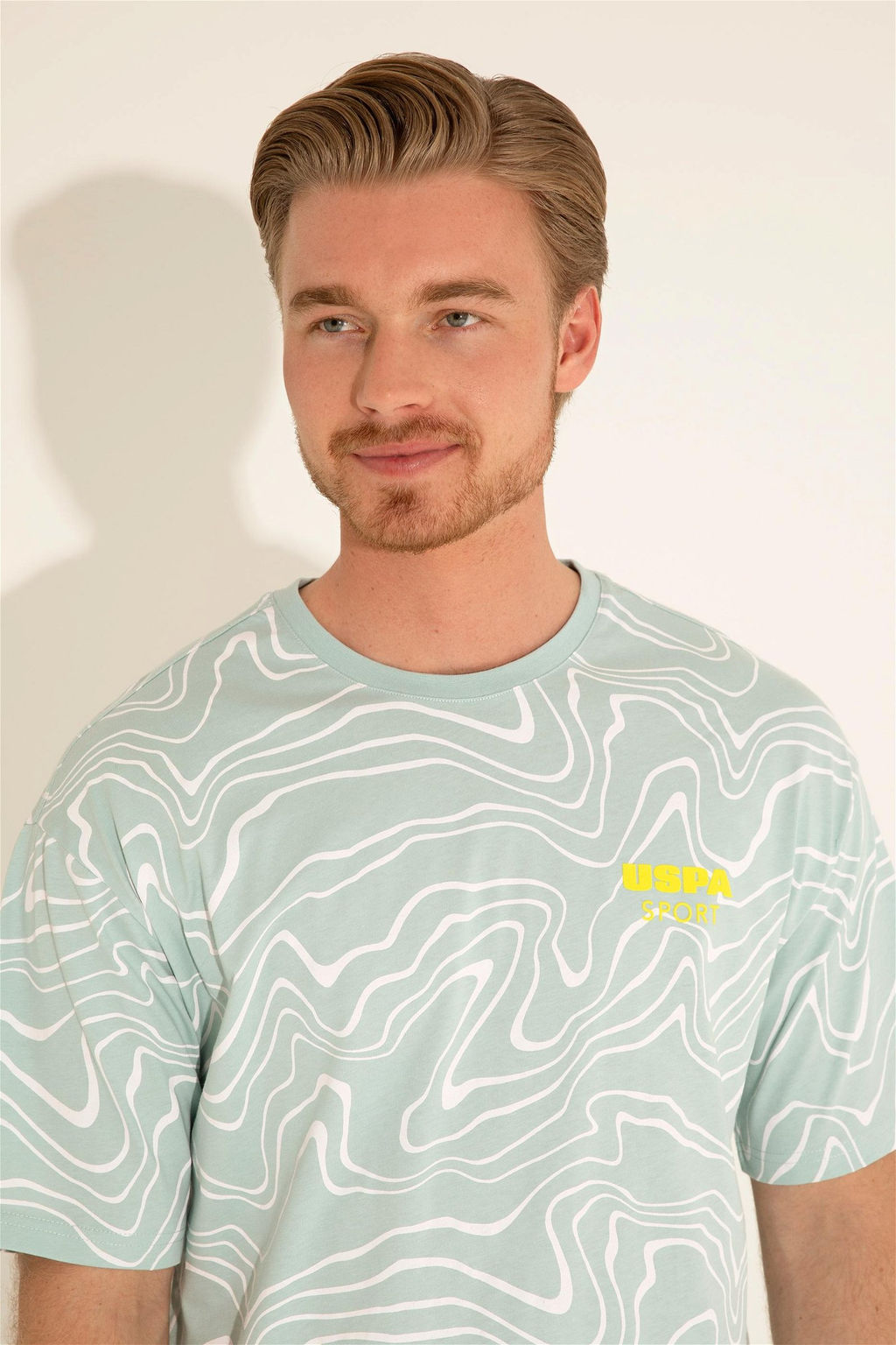 Мужская футболка водно-зеленого цвета - U.s. polo assn фото 10