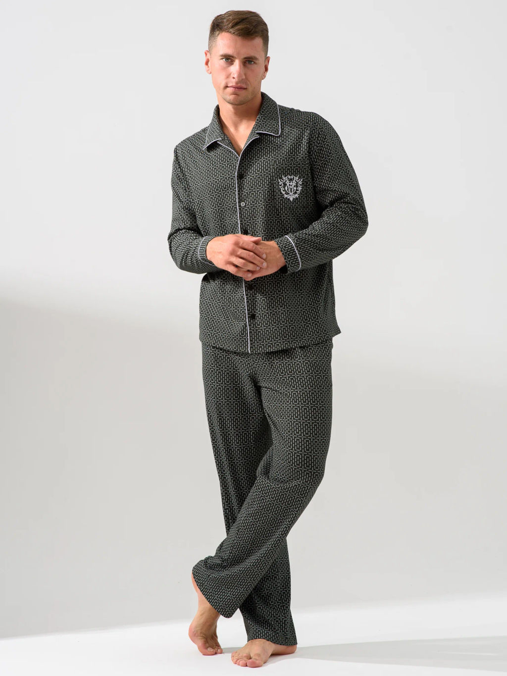 Пижама 100% хлопок Традиция (классическая) - Оптима фото 2