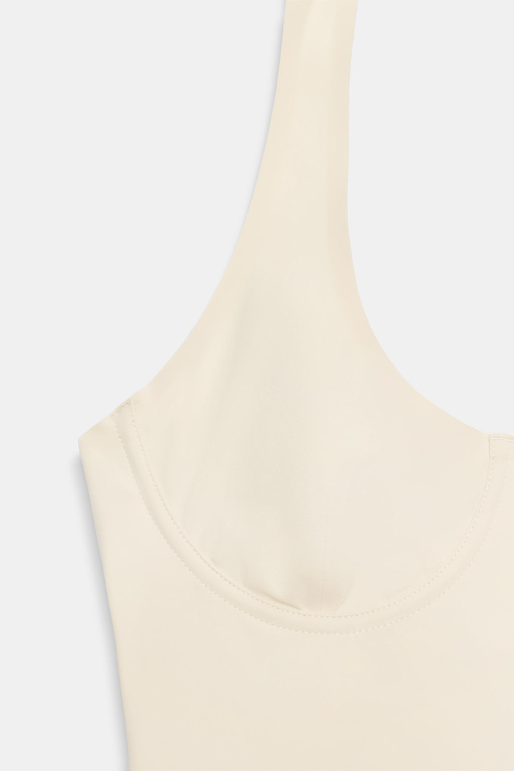 TOP HALTER POLIAMIDA / Mantequilla - Zara фото 7