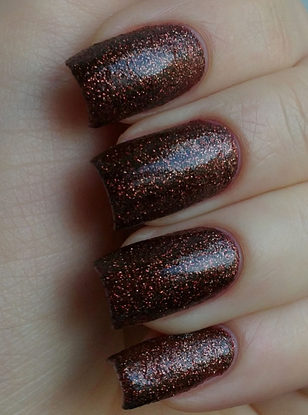 El Corazon Лак Confetti 517a тёмно-коричневый