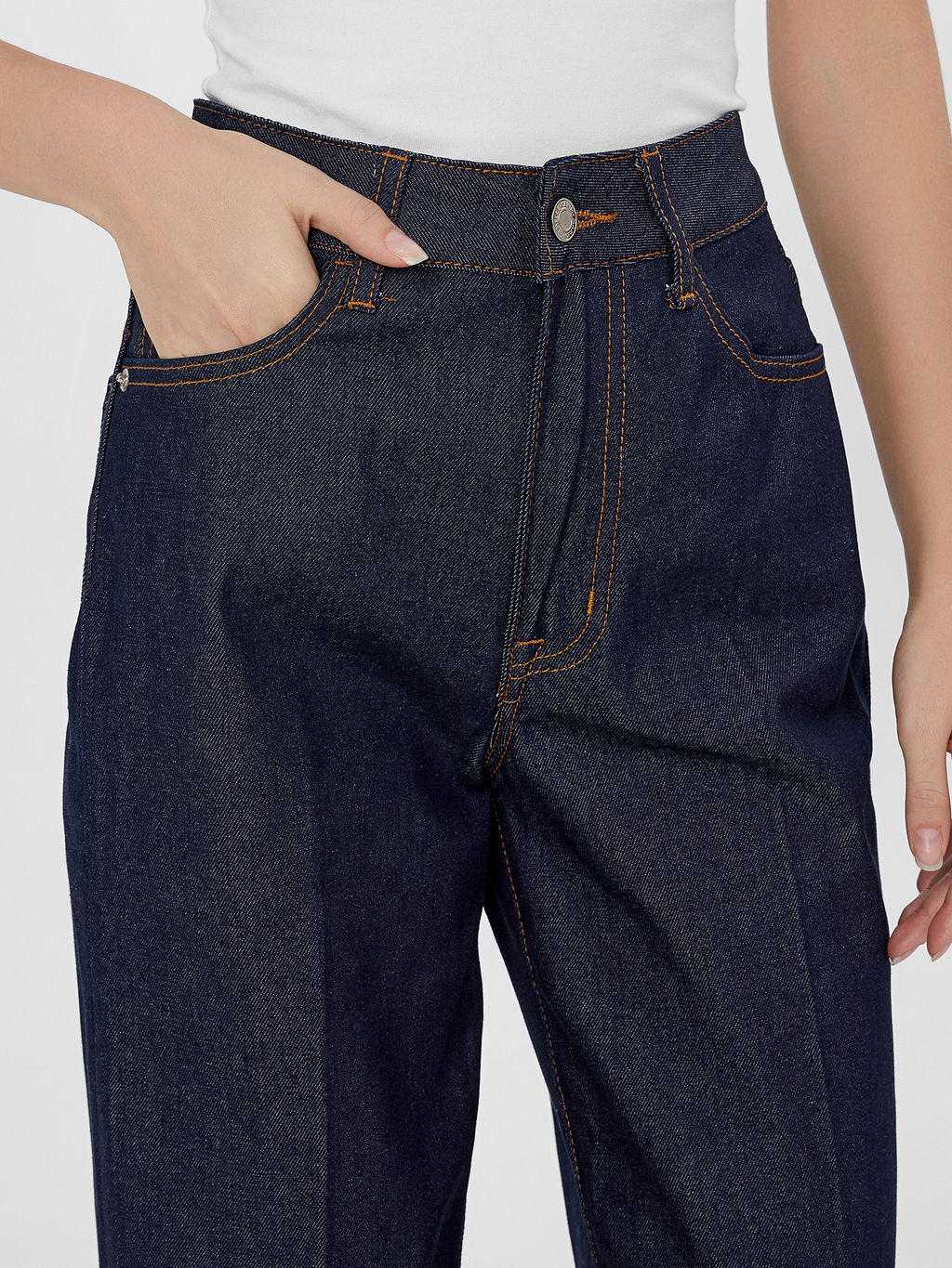 Джинсы женские темно-синие - Mark formelle фото 5