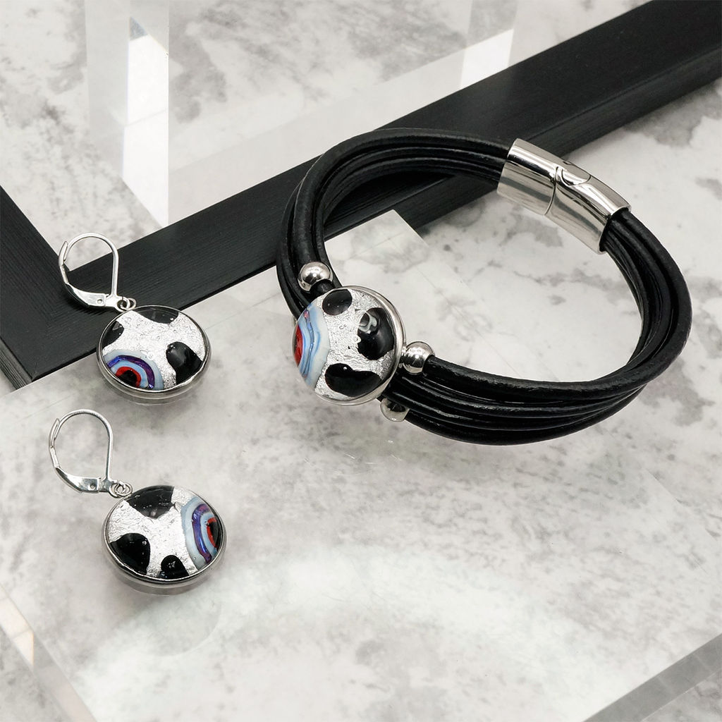 Серьги из муранского стекла LS3016 - Vloes фото 6