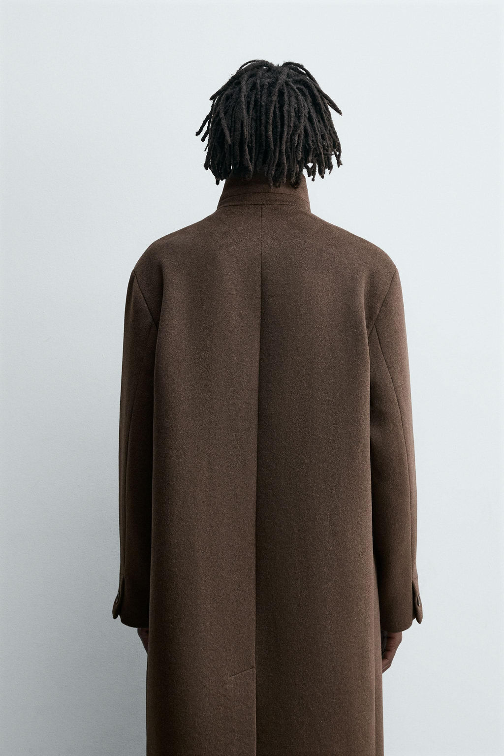 TEXTURED WOOL COAT