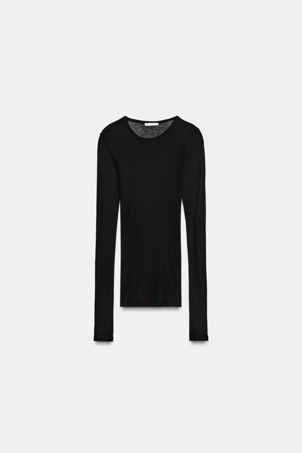CAMISETA SUPIMA® MANGA LARGA / Negro