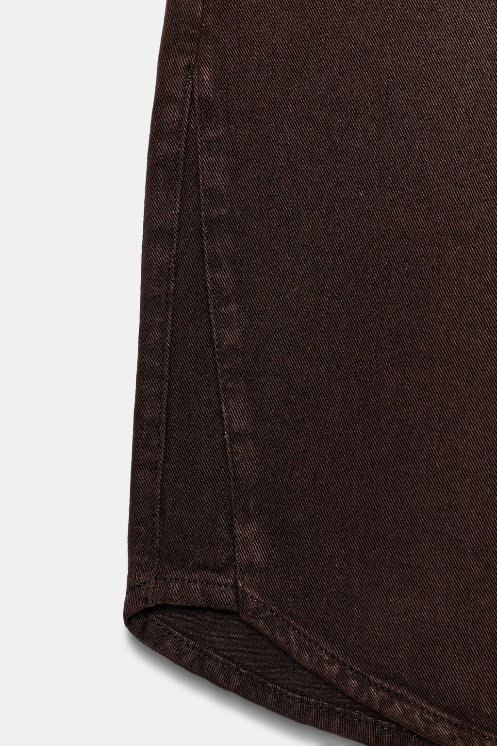 JEANS Z1975 BALLOON TIRO ALTO BAJO ASIM?TRICO / Marr?n - Zara фото 10