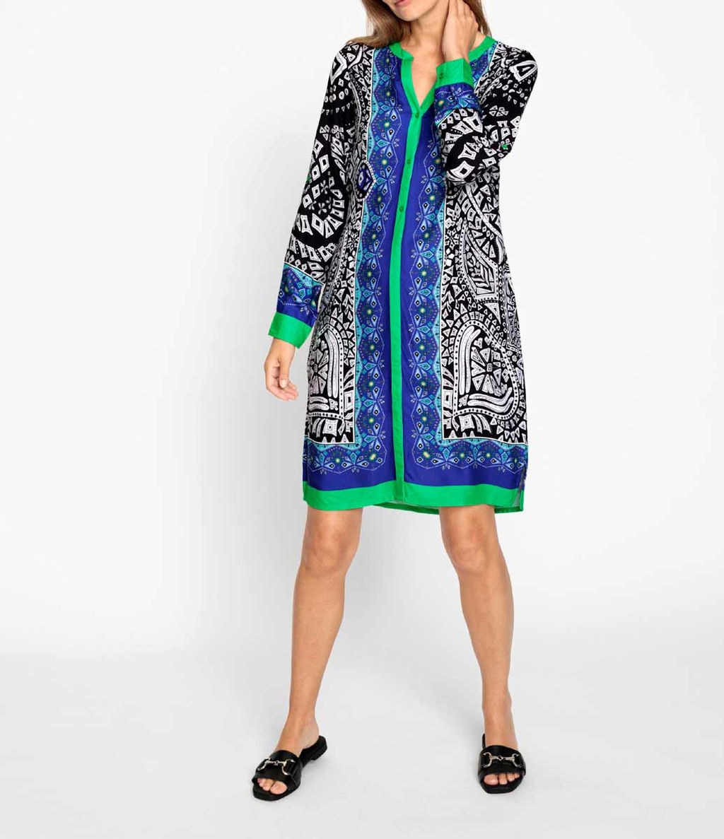 Платье, сине-зеленое - Heine фото 3