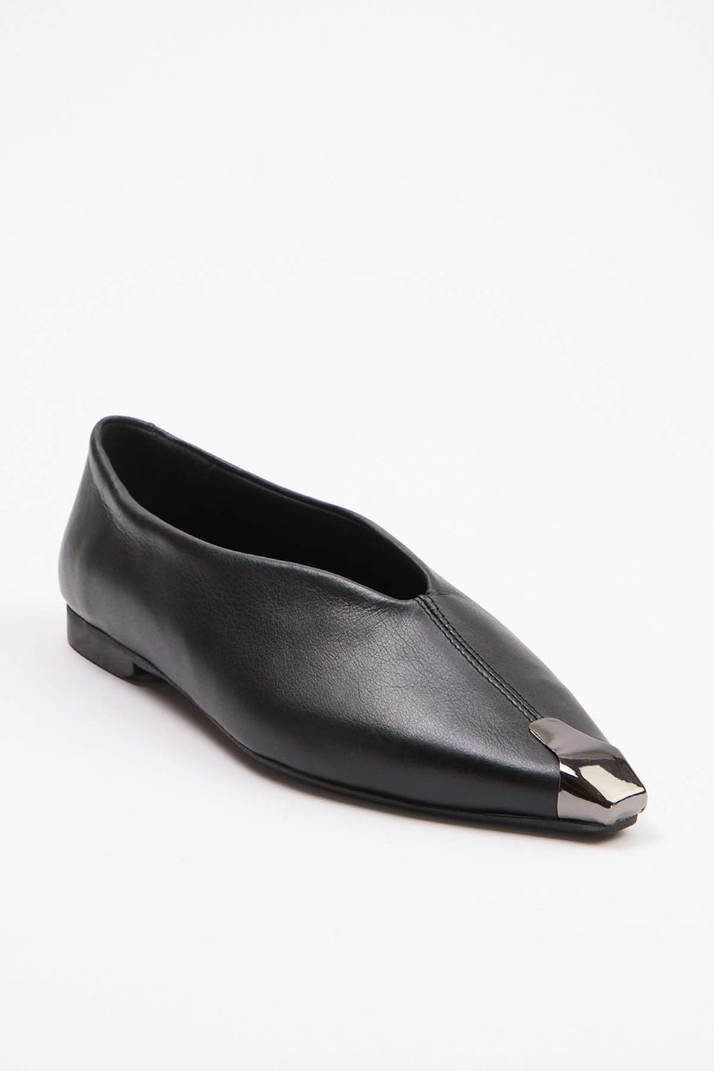 Siyah Hakiki Deri Metal Aksesuar Detayl? Kad?n Babet TAKSS26BE00018 - Trendyolmilla фото 2