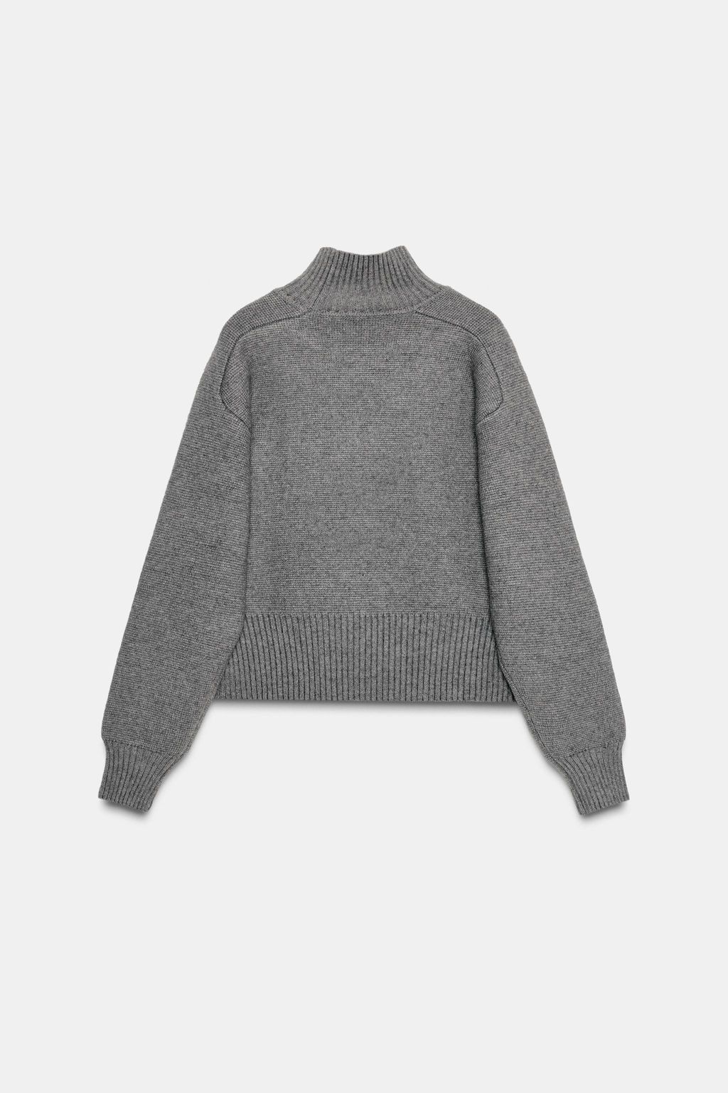KNIT JUMPER WITH COLLAR OPENING - Zara фото 5