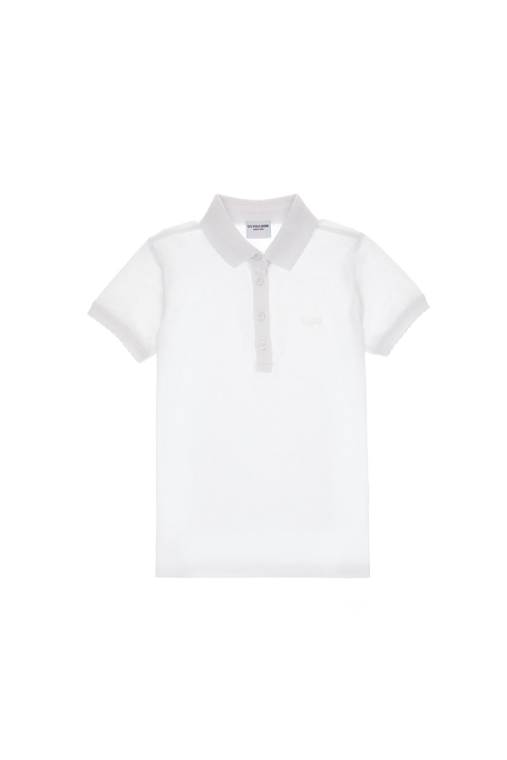 K_z _ocuk Beyaz Basic Ti__rt Sepette S_rpriz _ndirim - U.s. polo assn фото 2