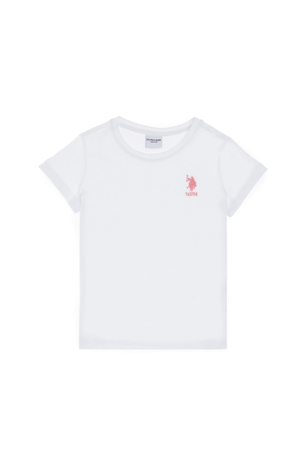 K_z _ocuk Beyaz Basic Ti__rt Sepette S_rpriz _ndirim - U.s. polo assn фото 2