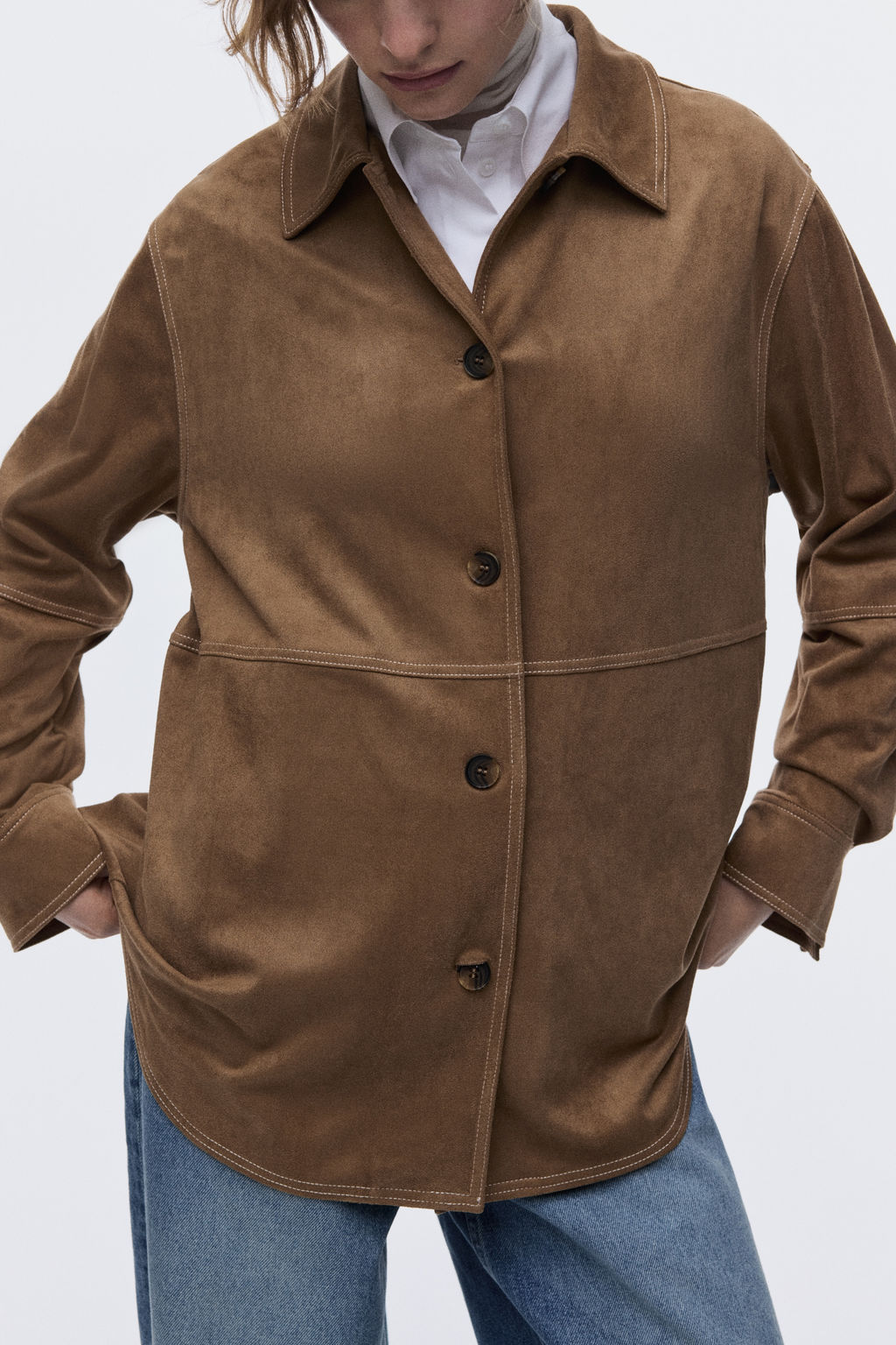Camisa de corte holgado - H&m фото 3