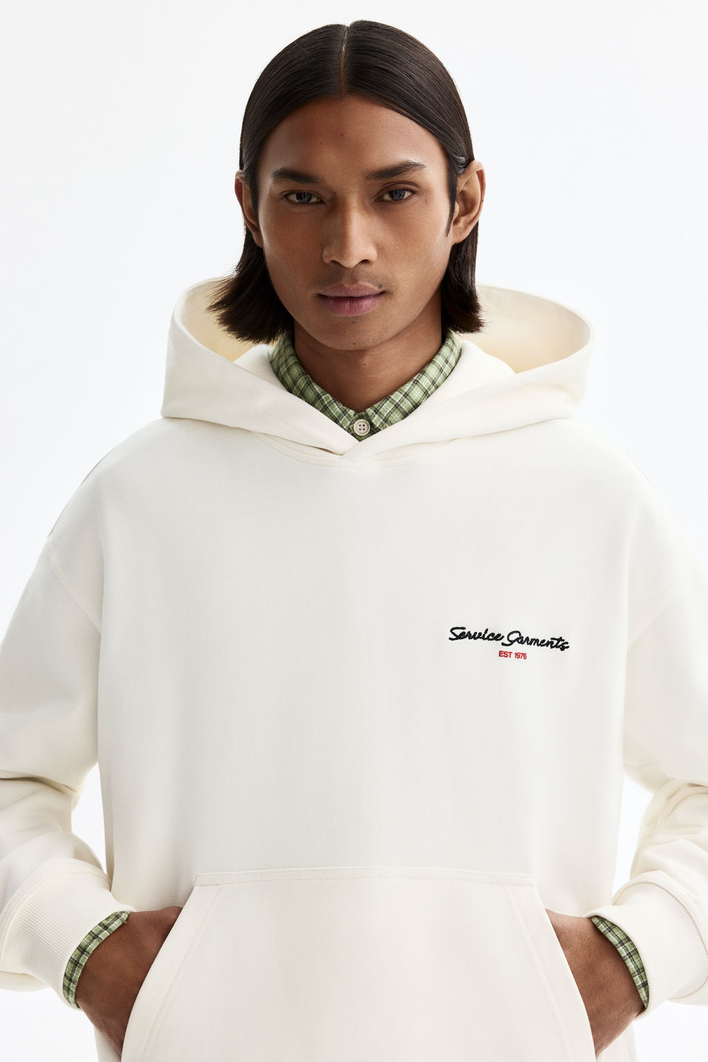 Sudadera con motivo y capucha Loose Fit - H&m фото 8