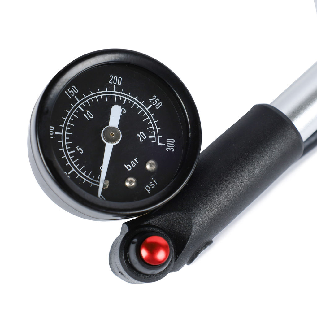 Велонасос для MTB вилок COMIRON PLUG, алюминиевый цилиндр, пластиковая ручка, Presta-Schrader, 20,7 бар (300 Psi). /уп 30 - Галеонтрейд фото 16