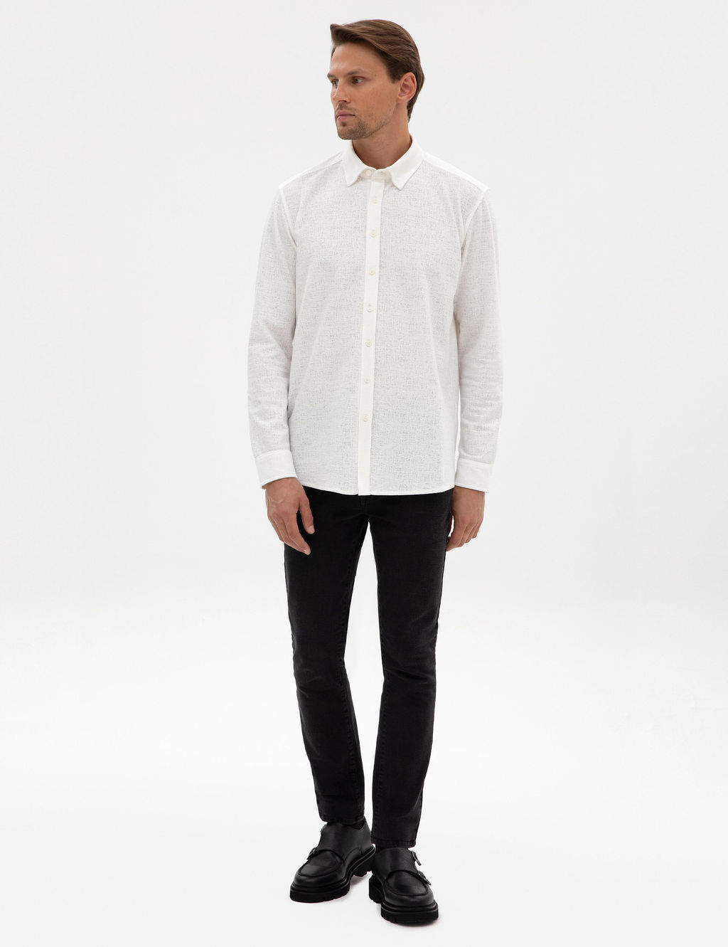 Ekru Regular Fit _rme G_mlek - Pierre cardin фото 3