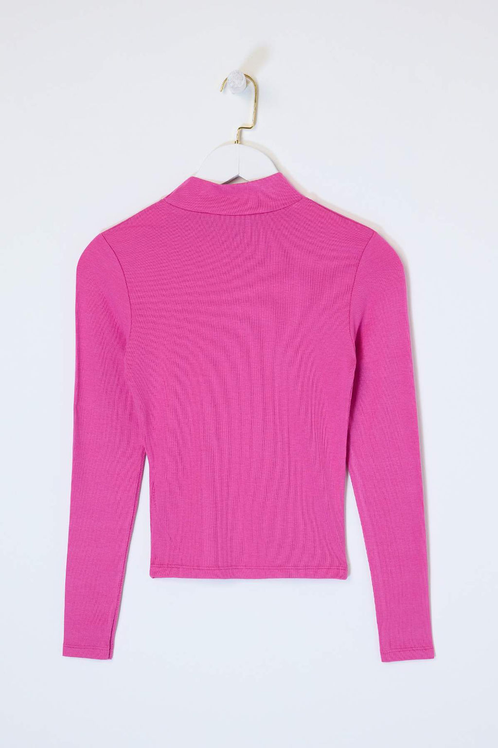 Fusya Duz Fitted Asimetrik Yaka Dusuk Kol Kolsuz Aksesuar Detayl? Esnek Orme Bluz TWOSS26BZ00352