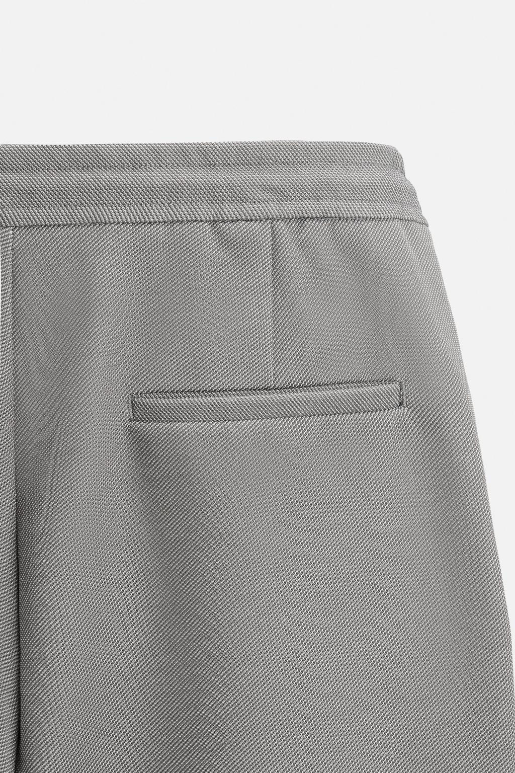 COMFORTABLE REGULAR FIT BERMUDA SHORTS - Zara фото 11