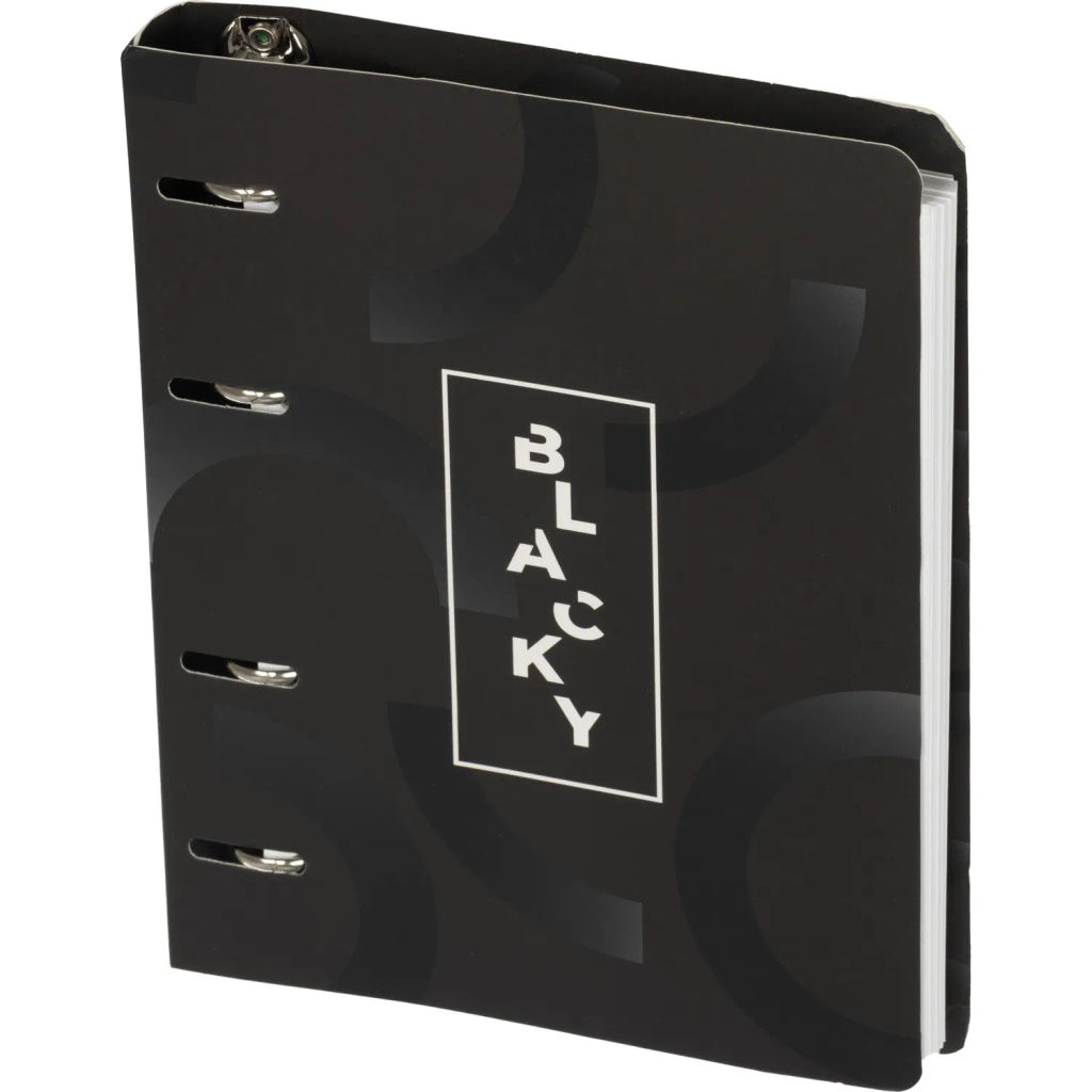 Ежедневник недатированный на кольцах Attache, 136л., 80г/м3, Blacky  фото 2