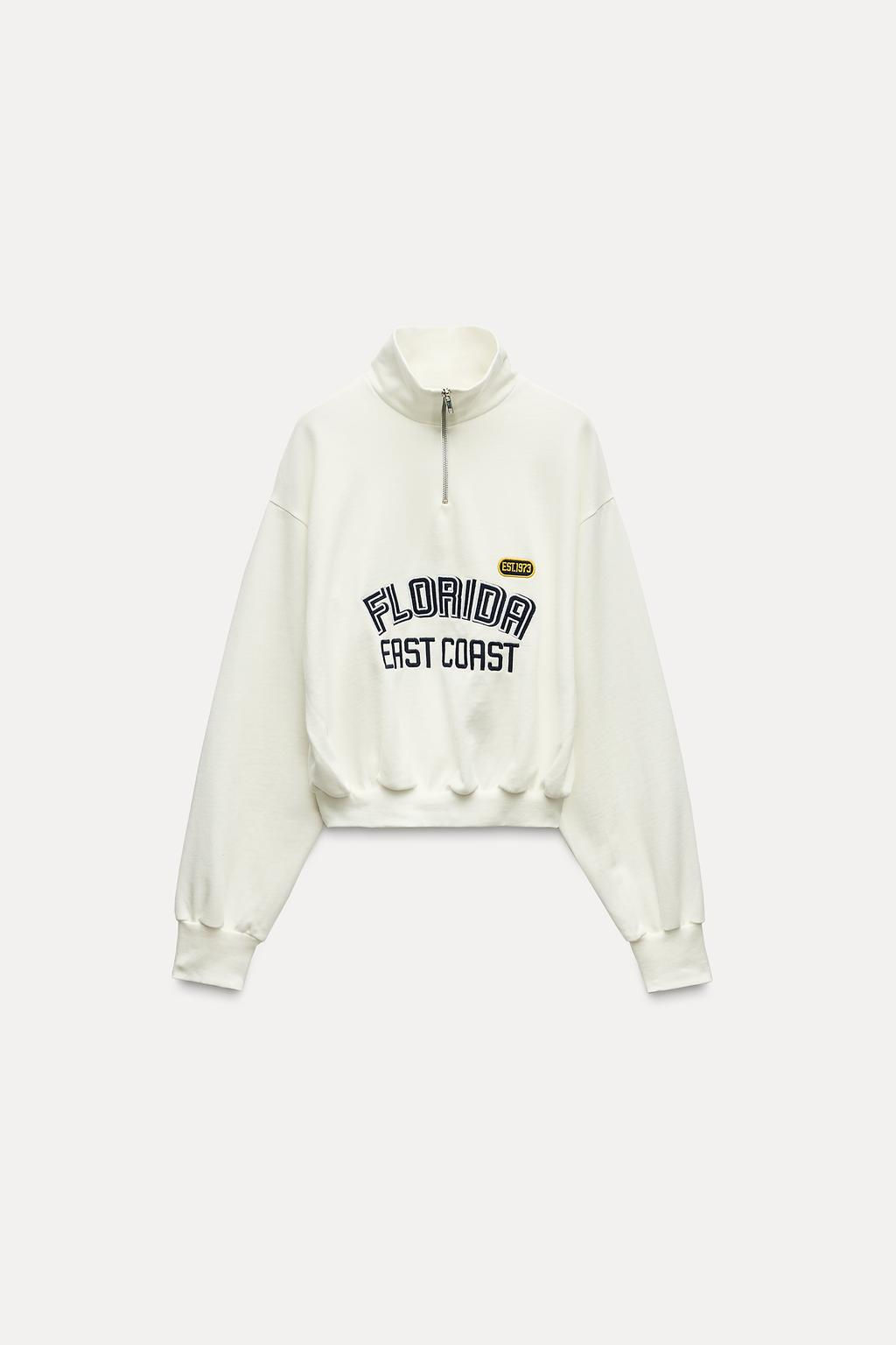 VARSITY SWEATSHIRT - Zara фото 4
