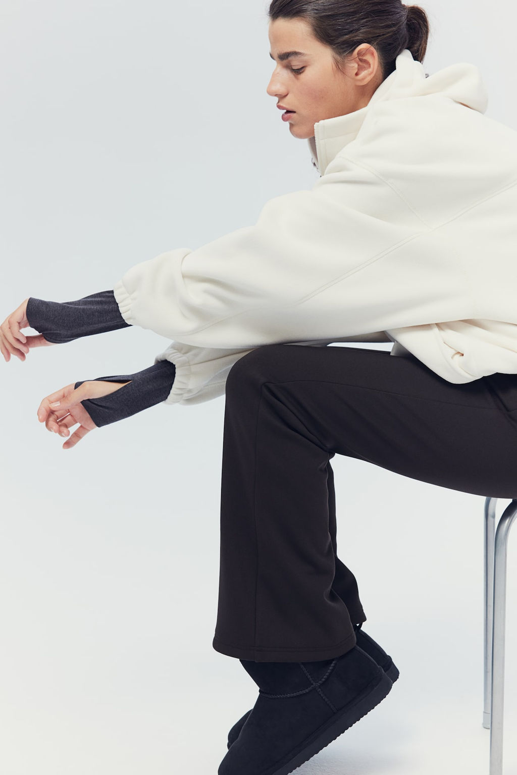 Leggings de deporte calidos con bolsillos - H&m фото 4