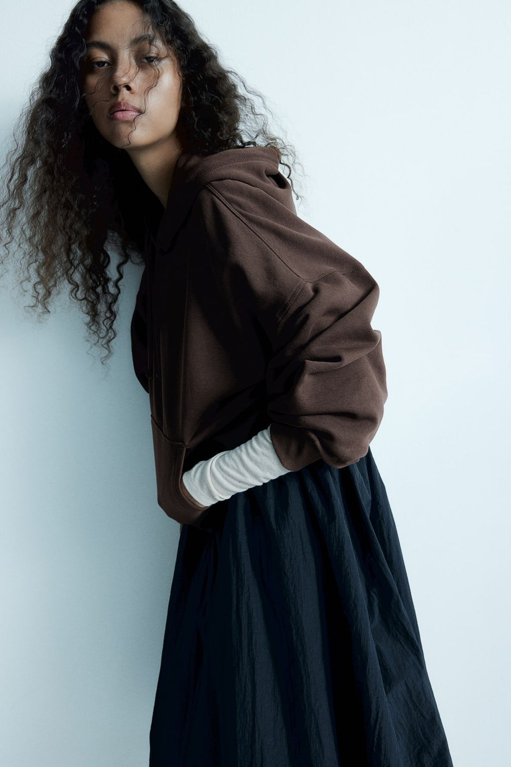 Sudadera oversize con capucha - H&m фото 4