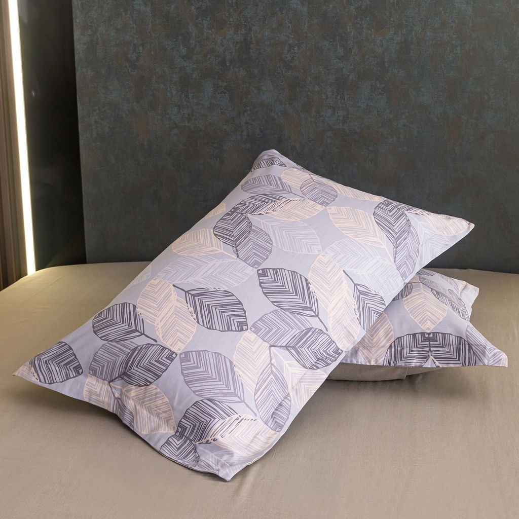 Комплект постельного белья Сатин с Одеялом 100% хлопок OB135 Евро/50-70 2 шт - Ситрейд фото 8