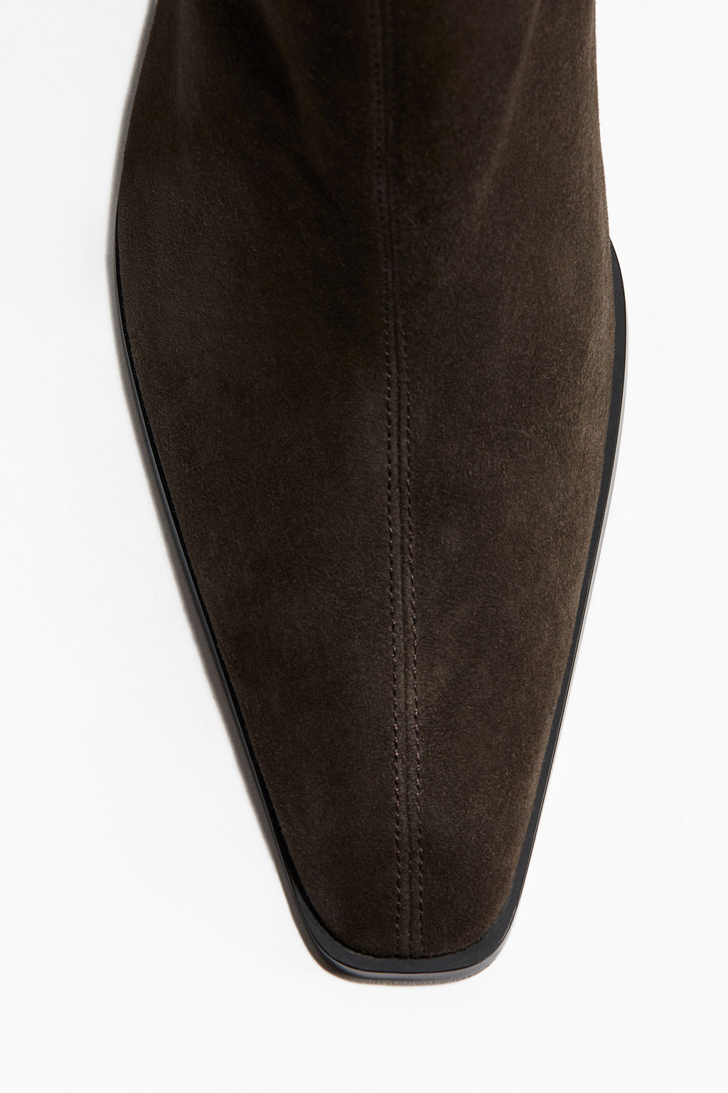 Botines calcet?n de ante con tac?n - H&m фото 5