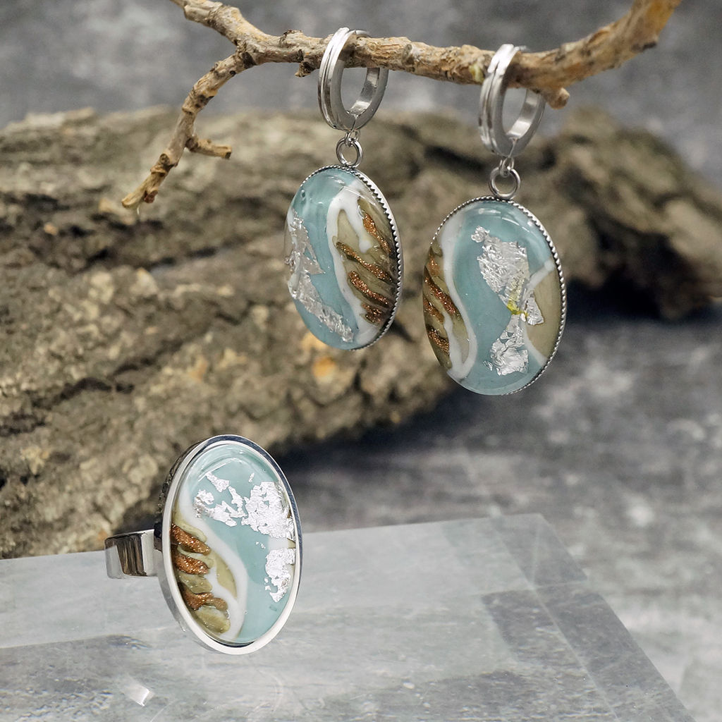 Серьги из муранского стекла - Vloes фото 6