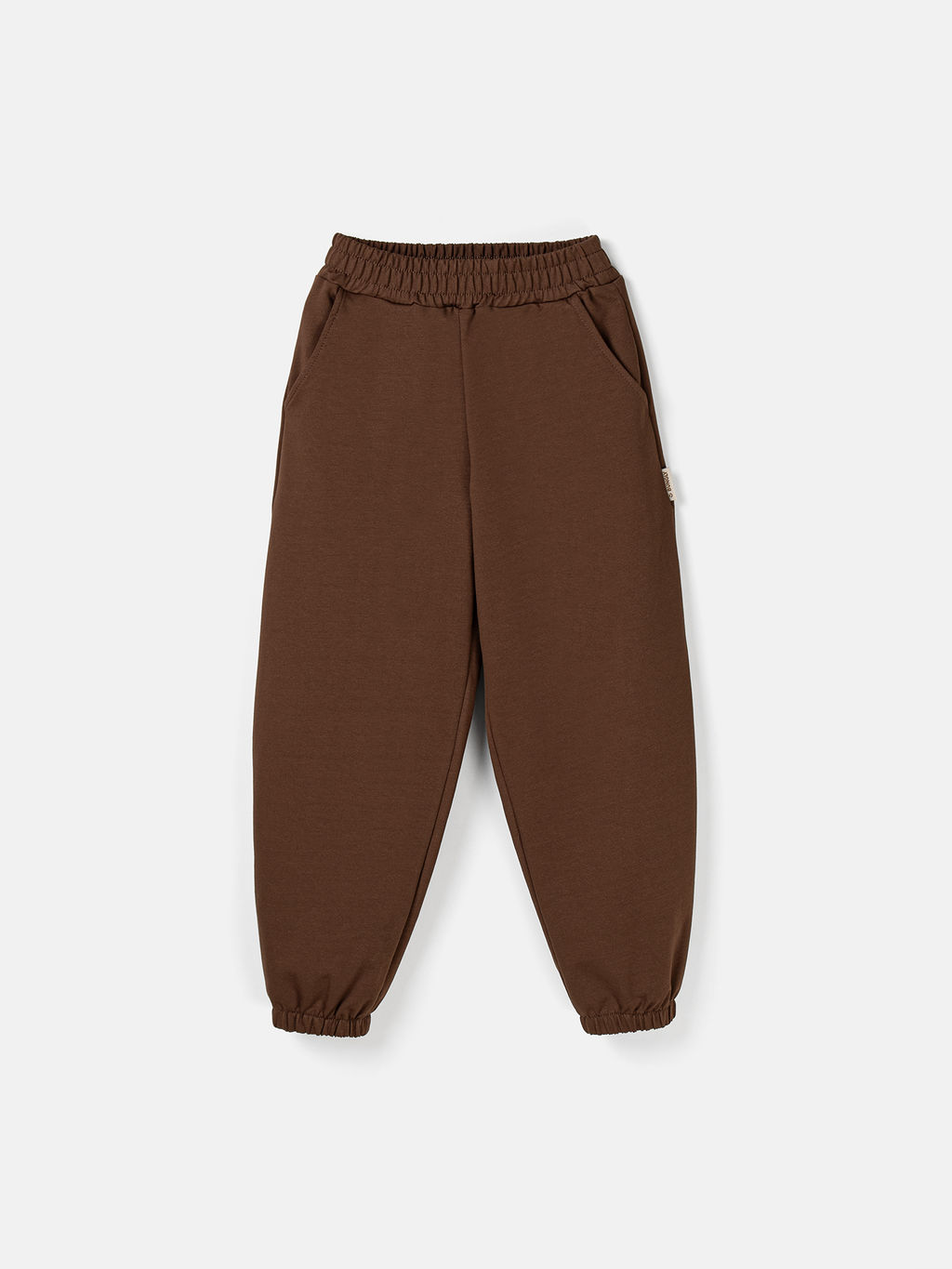 Джоггеры оверсайз облегченные "Шоколад" 7+