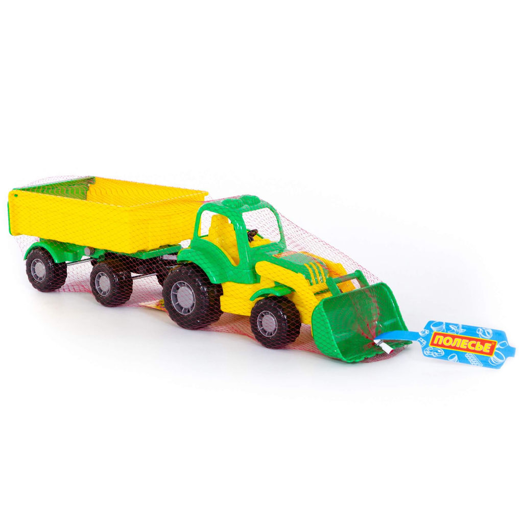 Крепыш, трактор с прицепом №1 и ковшом - Полесье фото 5