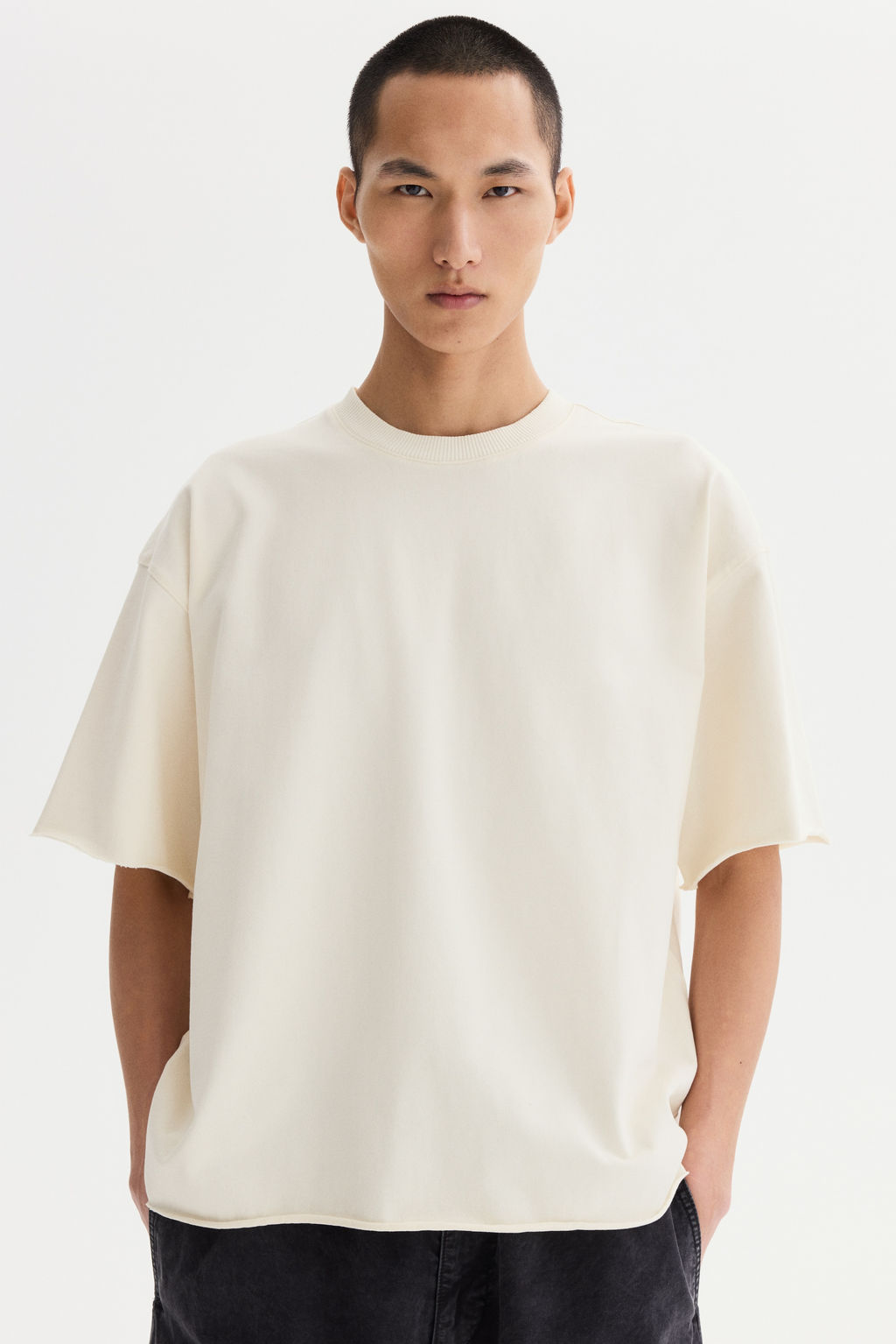 Camiseta boxy Oversized Fit - H&m фото 4