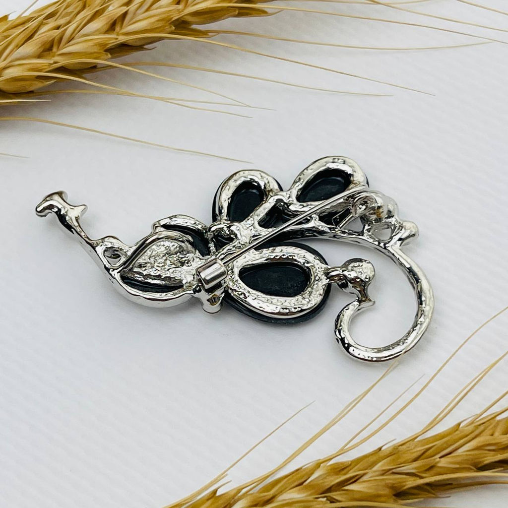 Радуга Самоцветов Брошь-подвеска Павлин Халиотис  фото 3