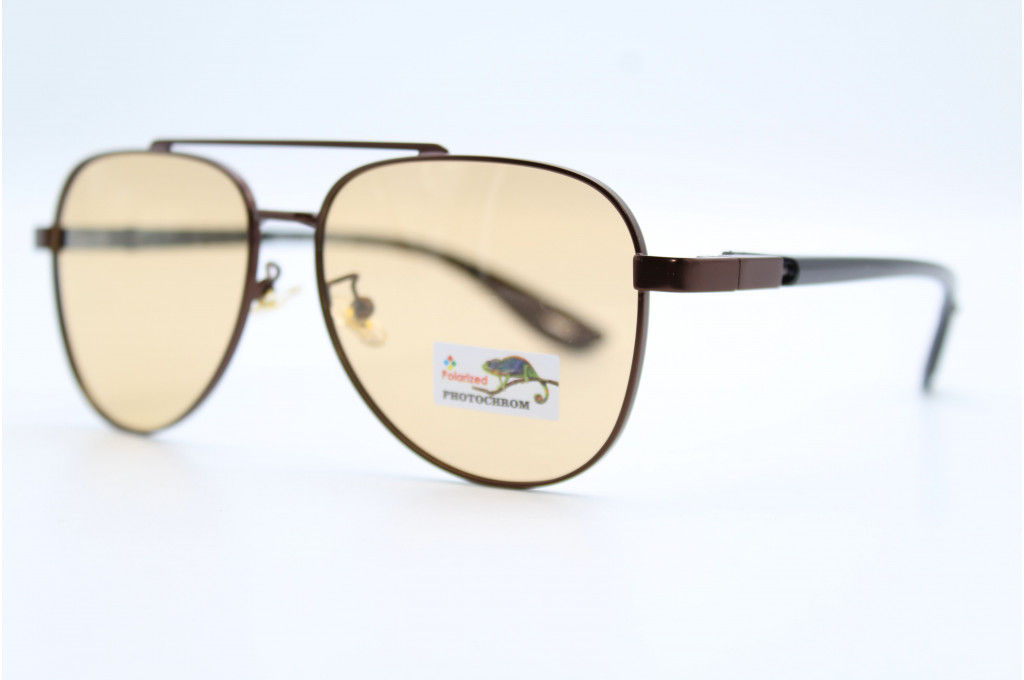 Солнцезащитные очки POMILED (Polarized) (хамелеон,пластик) 08809 52-16-143 С10-52 с мешочком