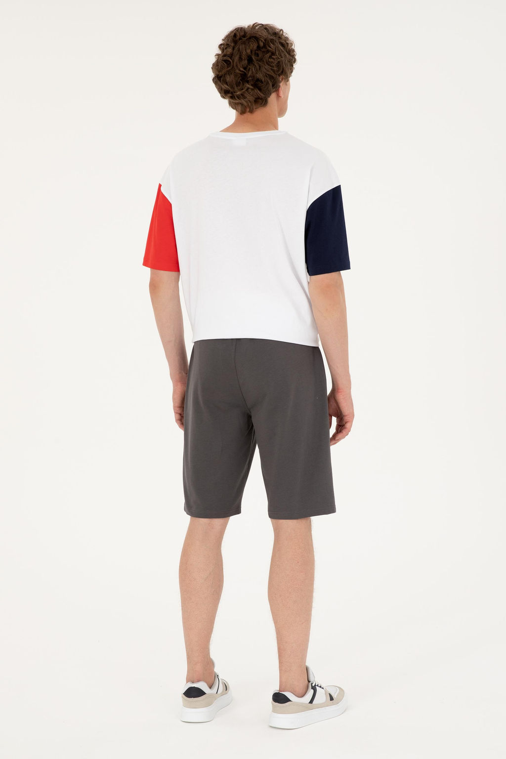 U. S. Polo Assn / Мужские трикотажные шорты антрацитового цвета - U.s. polo assn фото 4