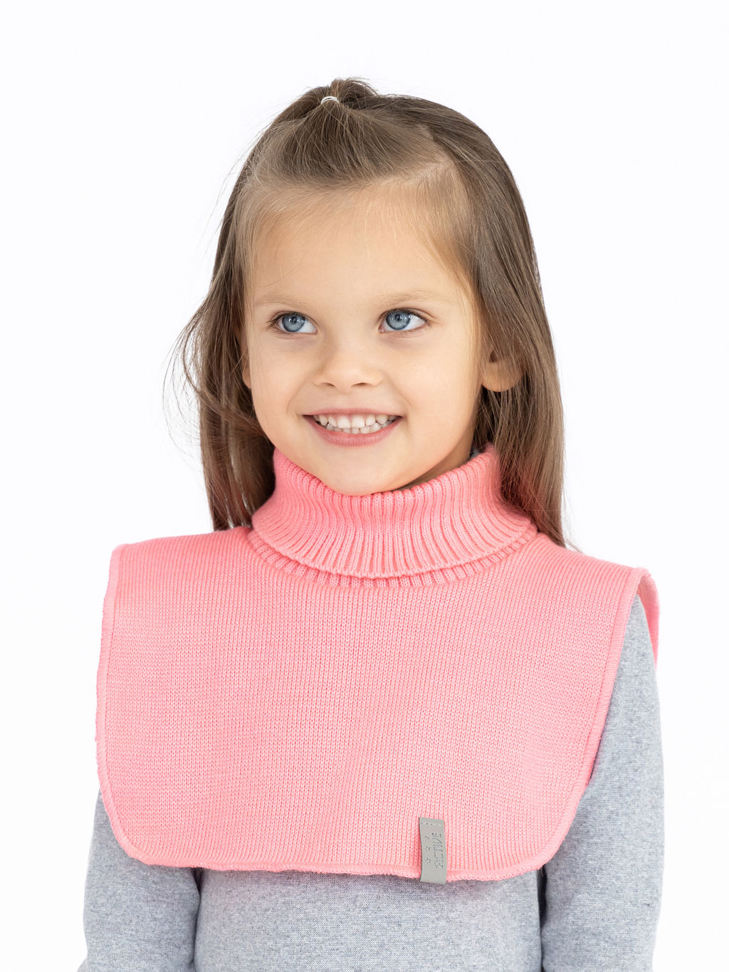 Манишка вязаная черная Ш-111 (48-54)