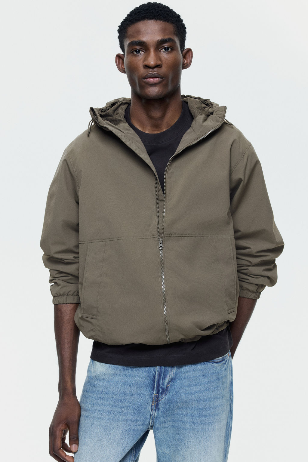 Chaqueta cortavientos de nailon repelente al agua - H&m фото 5