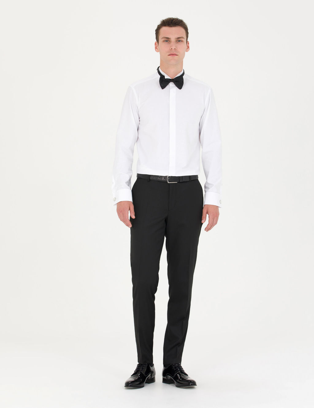 Beyaz Slim Fit Smokin G_mlek