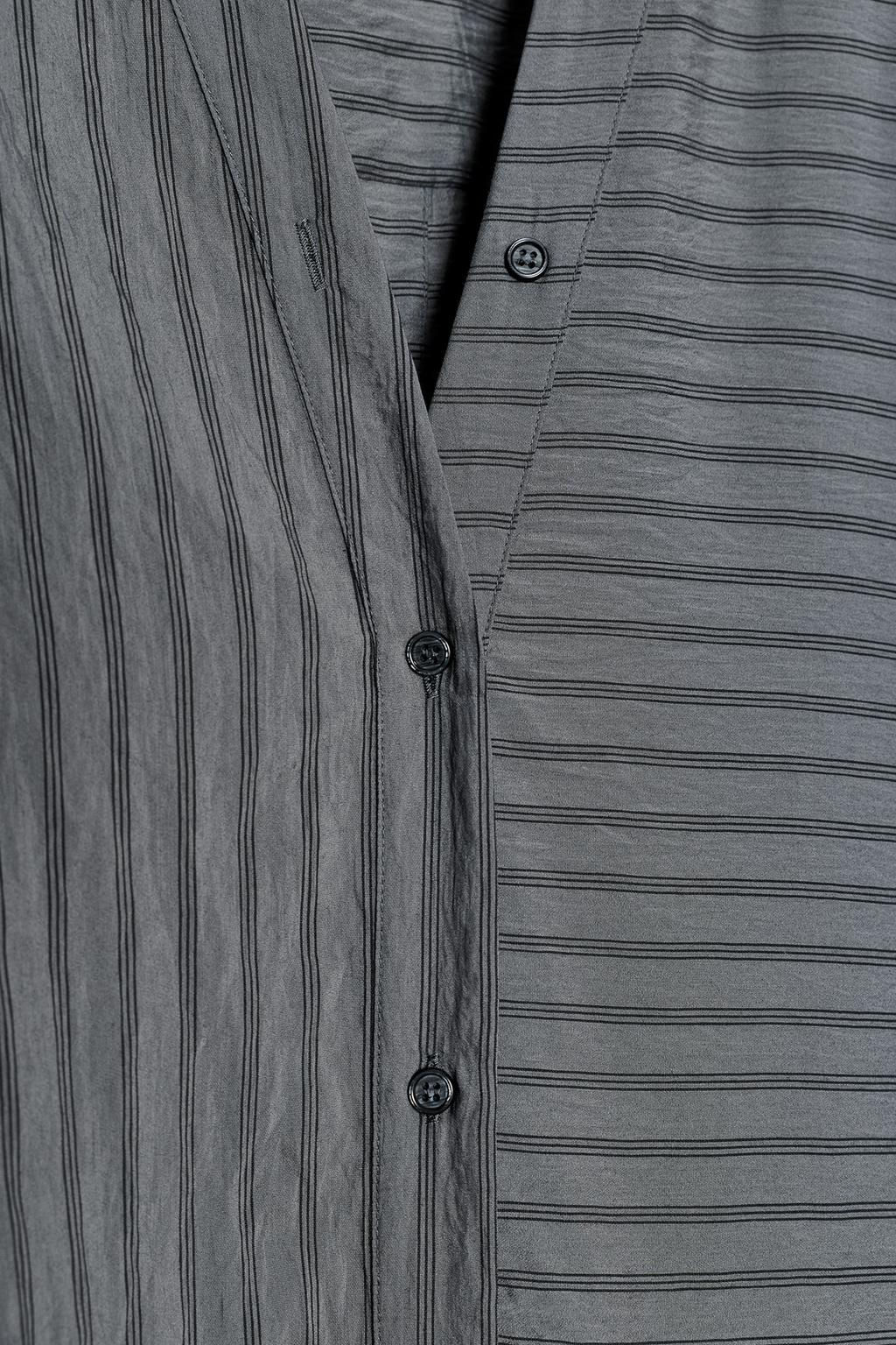 ZW COLLECTION STRIPED SHIRT DRESS - Zara фото 8
