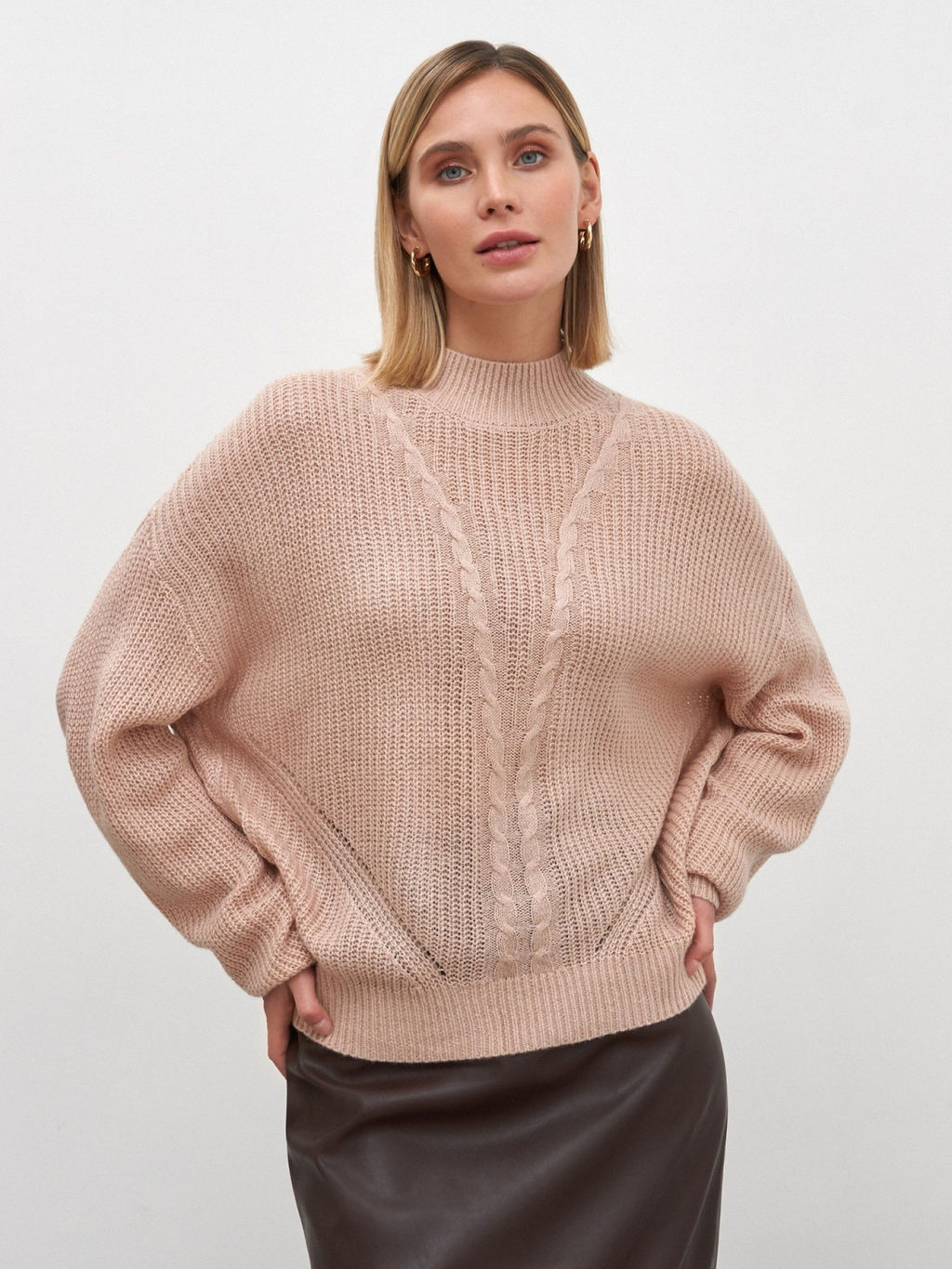 Conso/KJL 220642 - nude Джемпер женский фото 5