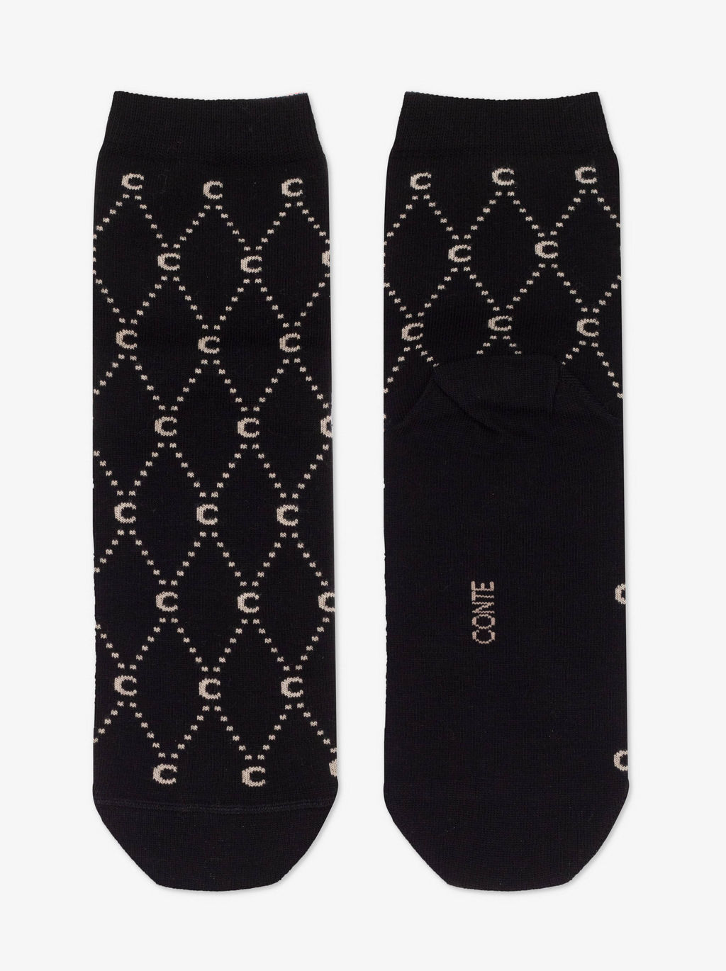 Цена за 2 пары. Носки Классические CONTE CLASSIC черный - Conte elegant фото 7