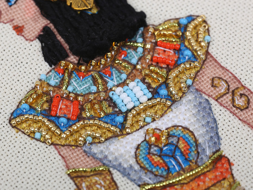 Набор для вышивания PANNA Золотая серия NM-7213 Женщины мира. Египет 23 х 32 см