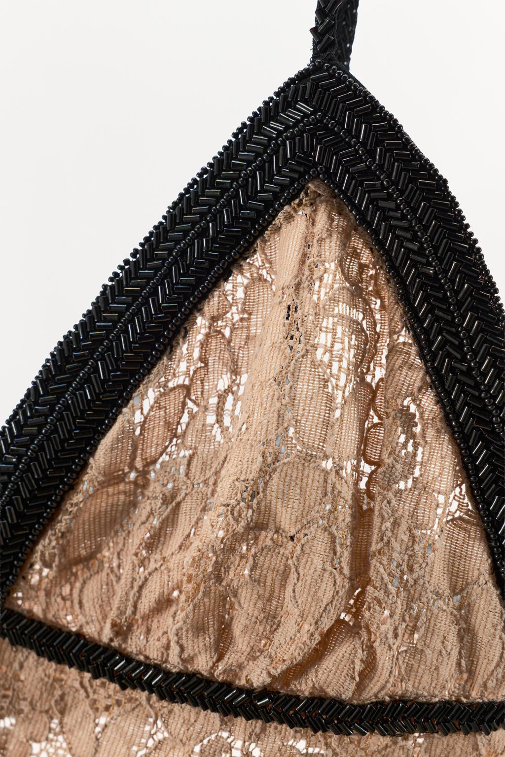 LACE BRA WITH FLORAL EMBROIDERY AND BEADING - Zara фото 4