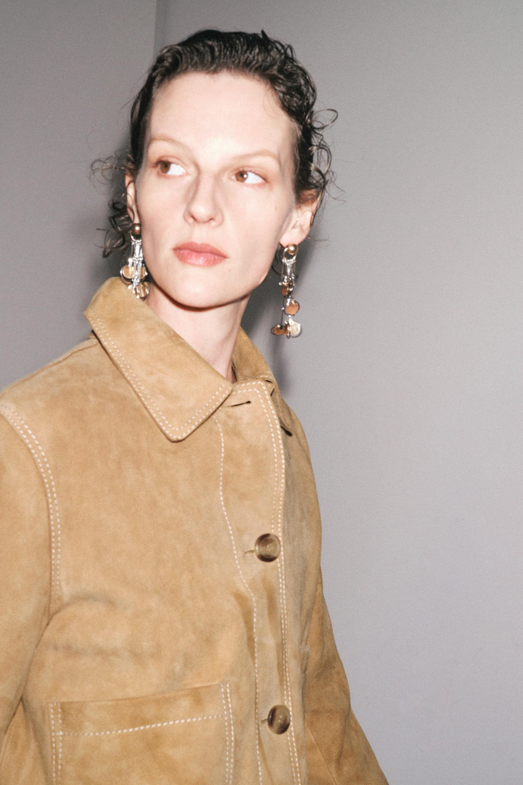 ZW COLLECTION LIMITED EDITION 100% SUEDE LEATHER JACKET - Zara фото 11